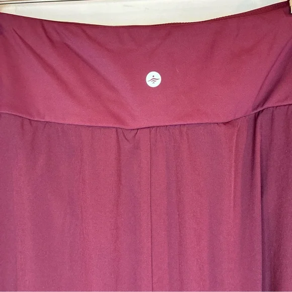 Halara Breezeful Skirt 3X Skirt High Waisted High Low Ruffle 2-in-1 Flow Midi - Picture 7 of 9